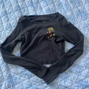 Billabong Black longsleeve Top